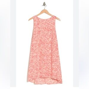 Nordstrom Rack Sleeveless A-line High low Dress Size XL lined feminine Summer